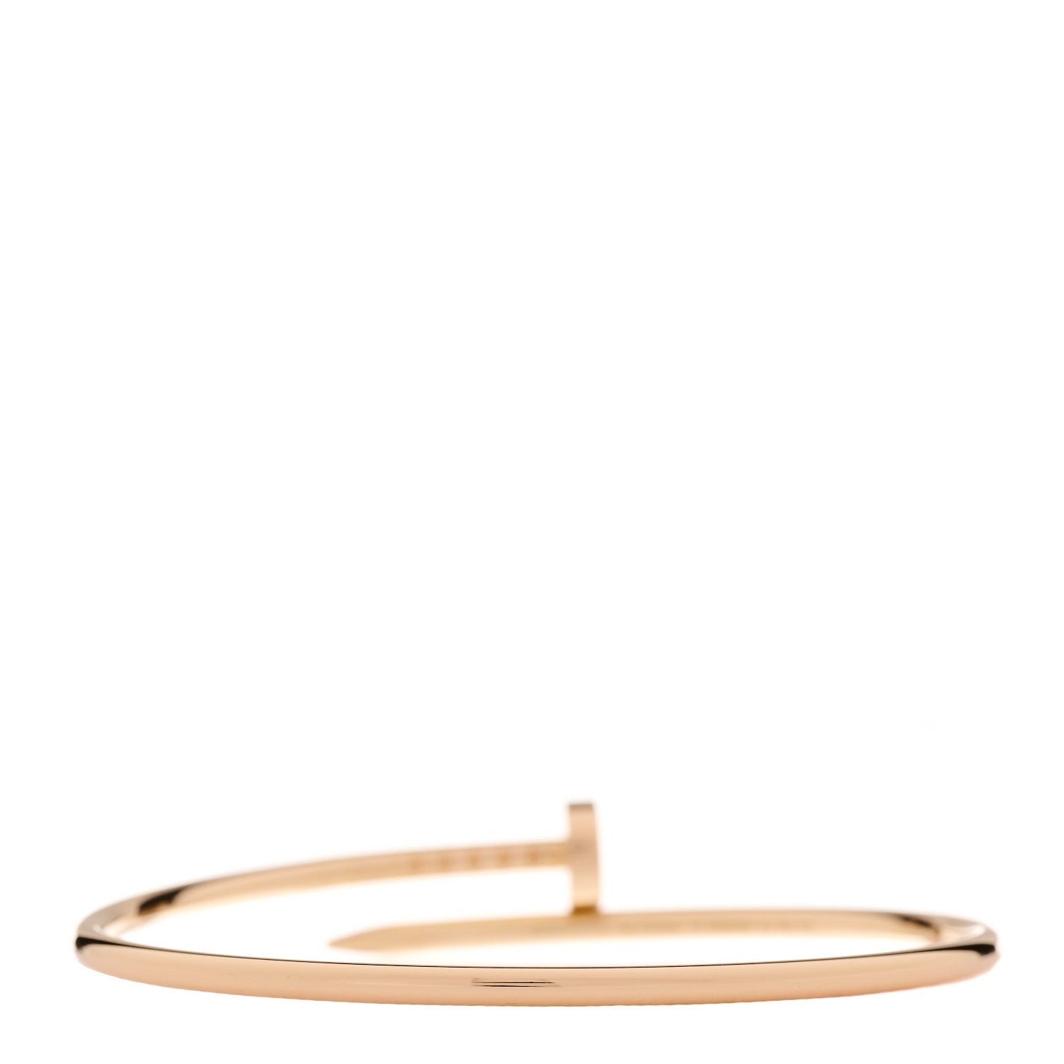 Cartier 18K Pink Gold Small Juste Un Clou Bracelet 16 3 of 5