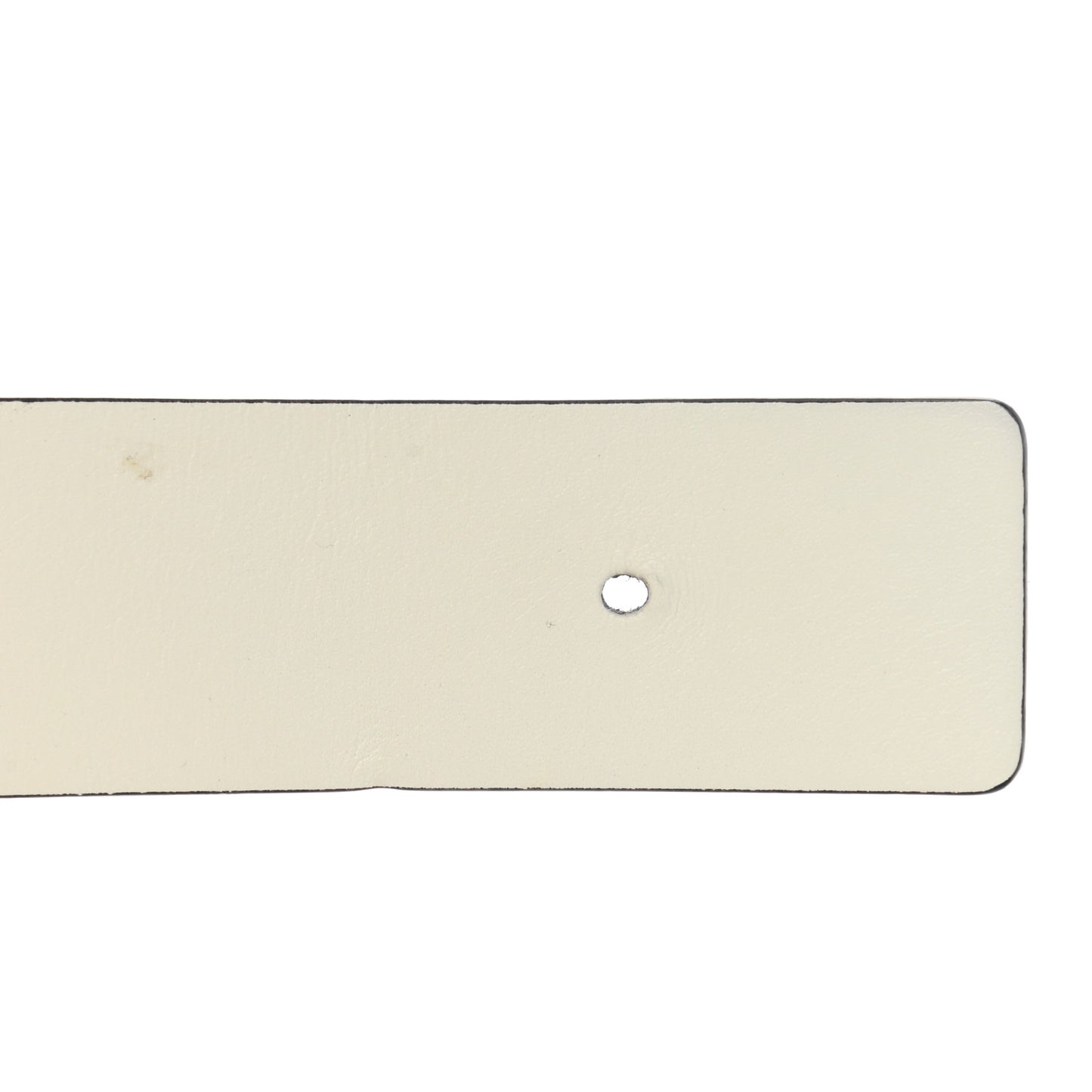 Patent Calfskin CC Reversible Belt 90 Black White