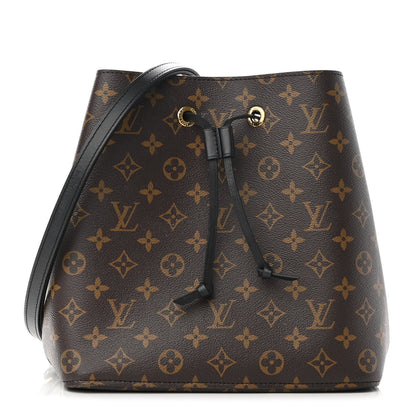 Louis Vuitton Monogram Neonoe MM Black 1 of 11