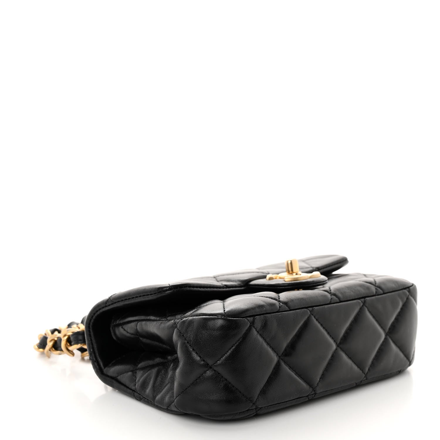 Chanel Lambskin Quilted Small Fancy Jewel Flap Black 4 of 10