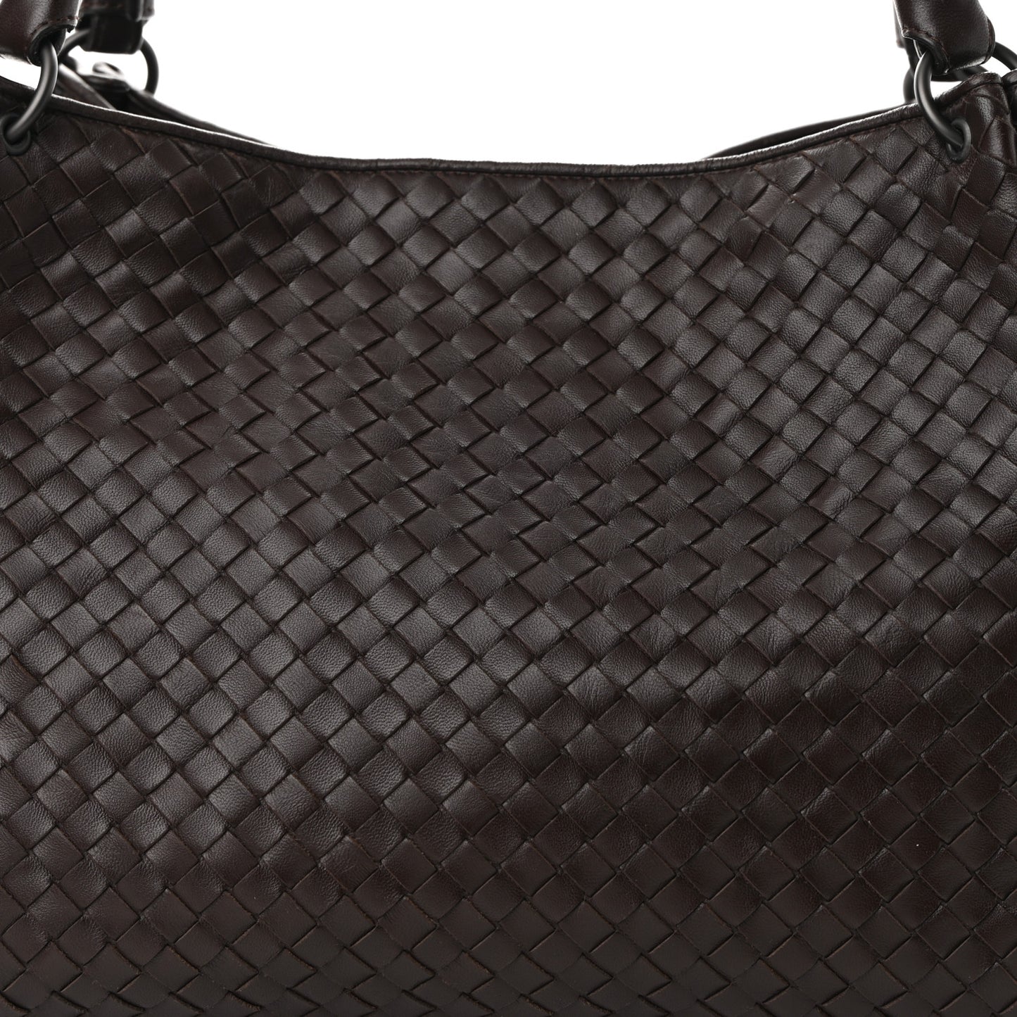 Nappa Intrecciato Parachute Bag Ebano