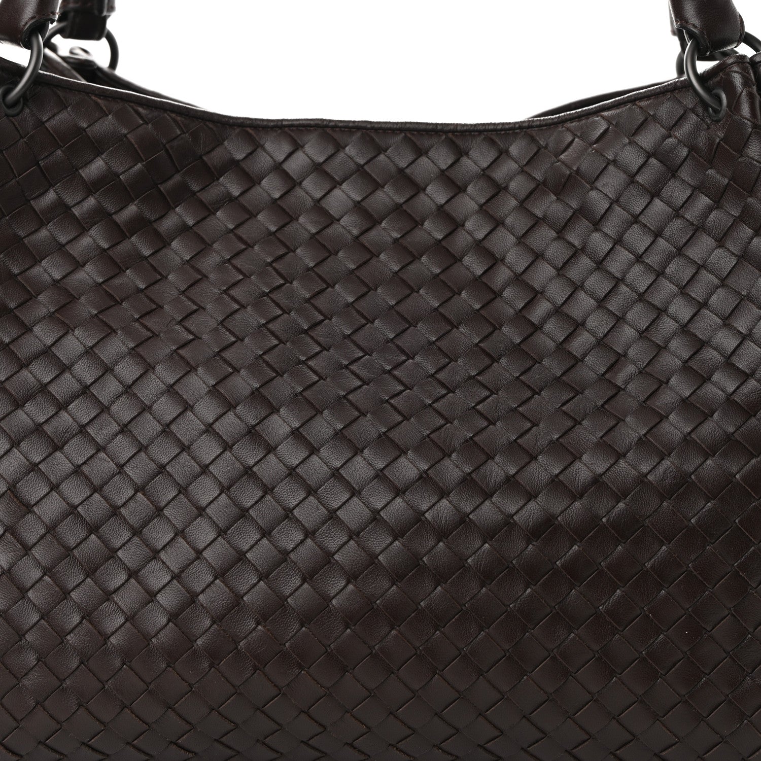 Bottega Veneta Nappa Intrecciato Parachute Bag Ebano 7 of 9