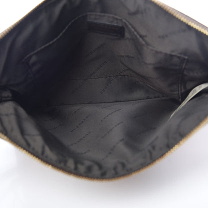 Burberry Haymarket Check Small Crossbody Bag Chocolate 7 of 10