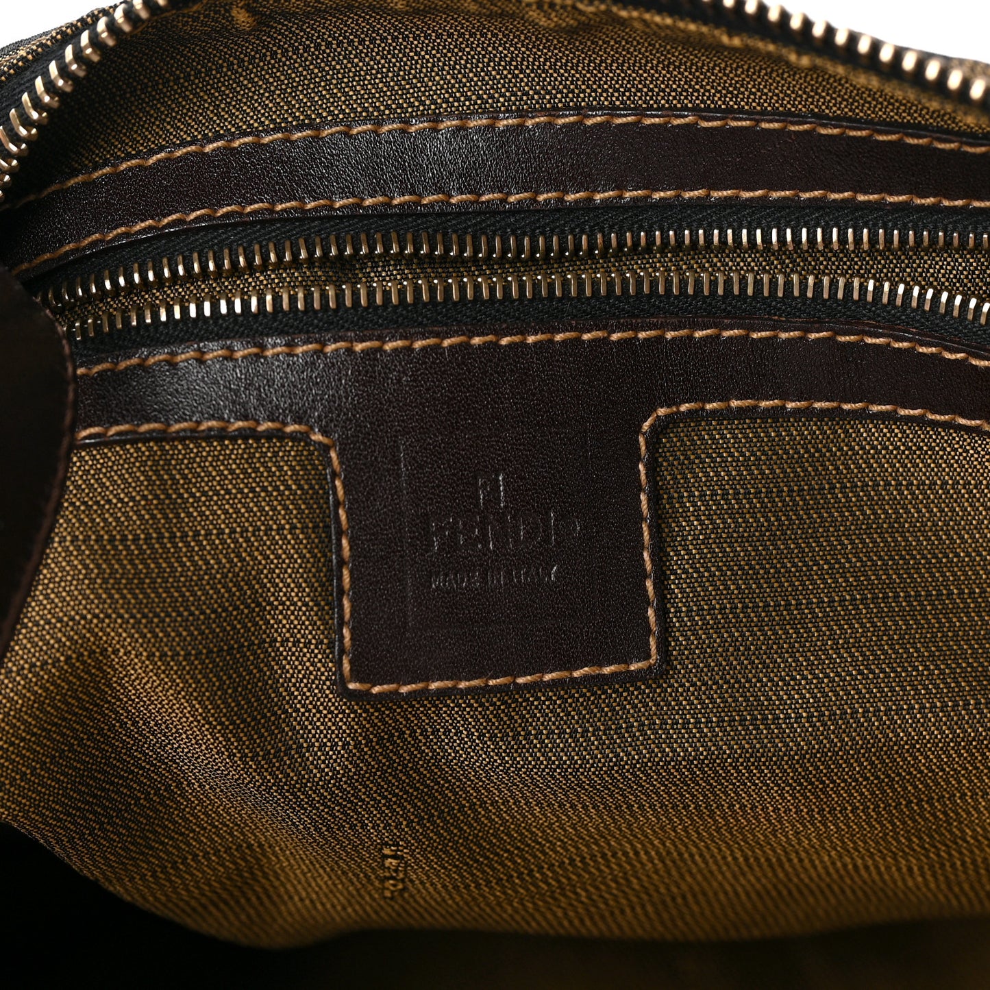 Zucca Baguette Shoulder Bag Tobacco