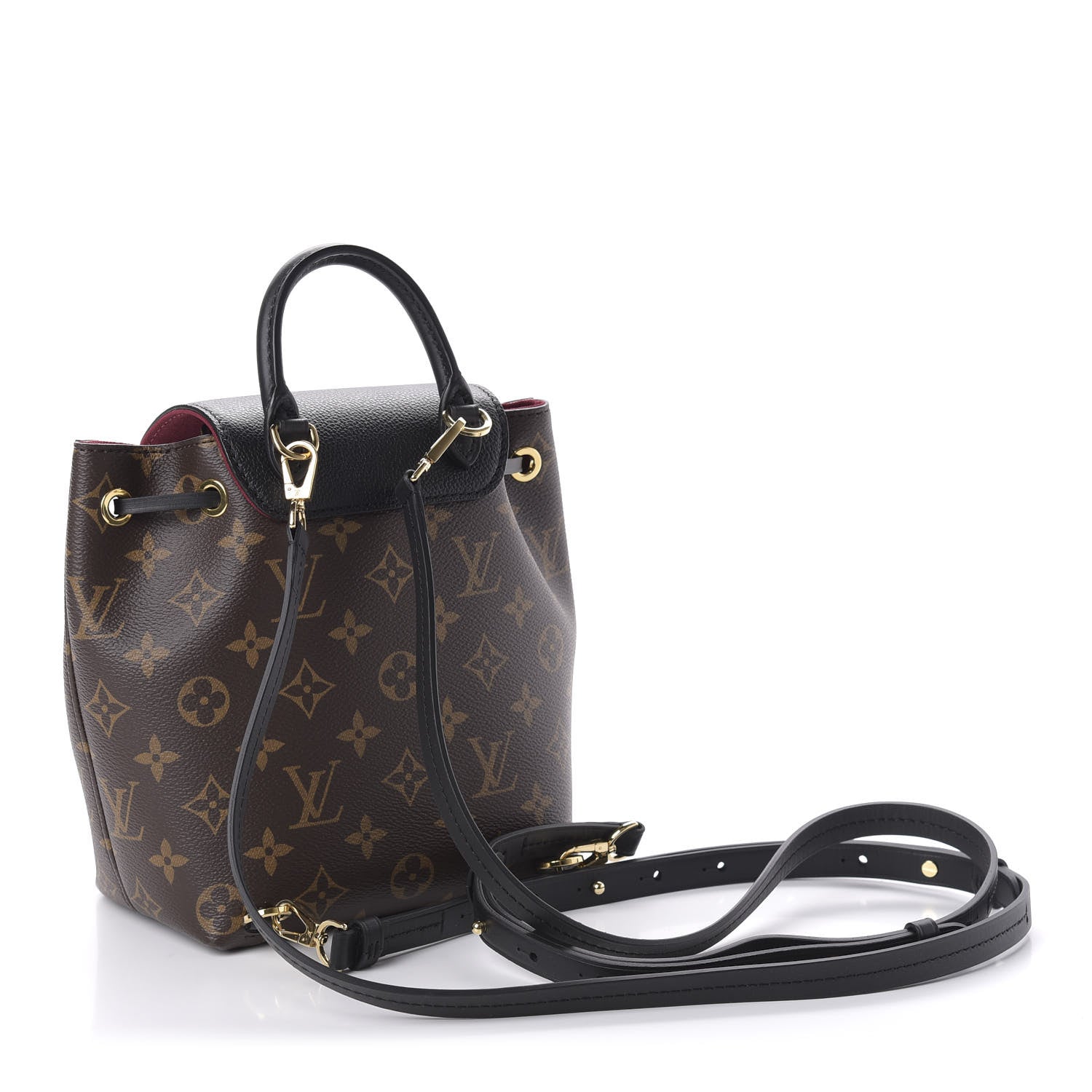 Louis Vuitton Monogram BB Montsouris NM Backpack Black 2 of 9