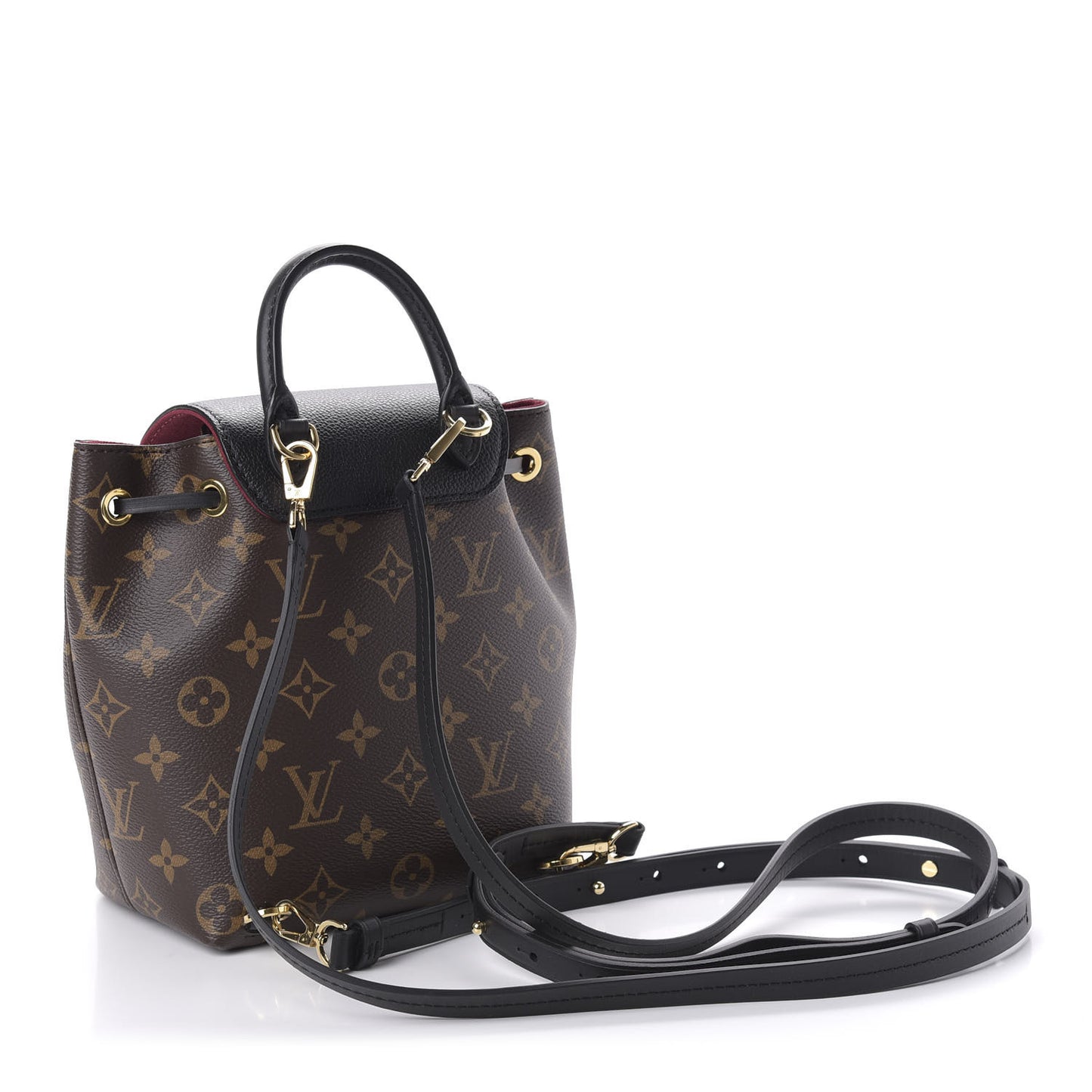 Monogram BB Montsouris NM Backpack Black
