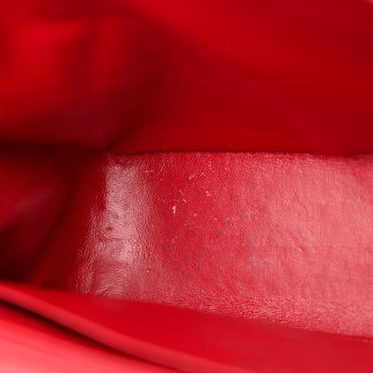 Chanel Patent Jumbo Single Flap Red 16 of 17