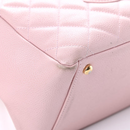 Chanel Caviar Quilted Petit Timeless Shopping Tote PTT Pink 8 of 19