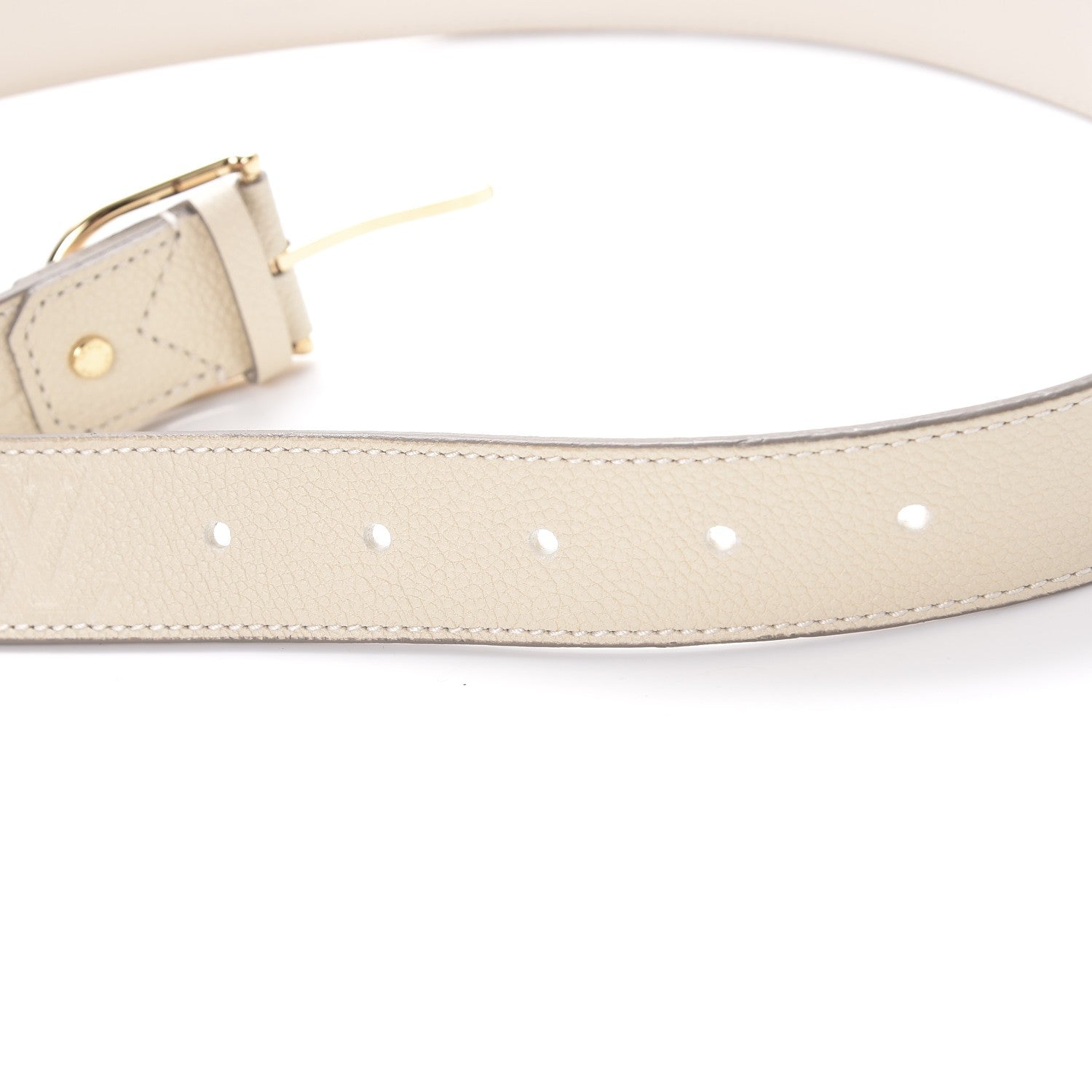 Louis Vuitton Empreinte Gracieuse 30mm Belt 85 34 Neige 8 of 9