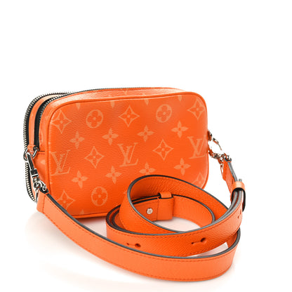 Louis Vuitton Taigarama Alpha Wearable Wallet Tangerine 3 of 9