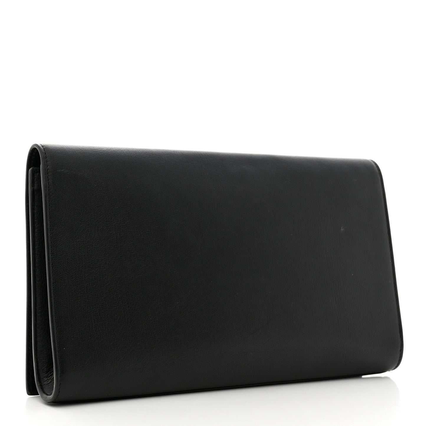Calfskin Monogram Large Belle De Jour Clutch Black
