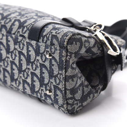 Christian Dior Denim Monogram Charms Shoulder Bag Blue 7 of 10