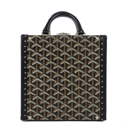 Goyard Goyardine Travelling Pet Bowl Carrier 22 Black 5 of 11