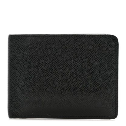 Louis Vuitton Taiga Slender Wallet Black 1 of 11