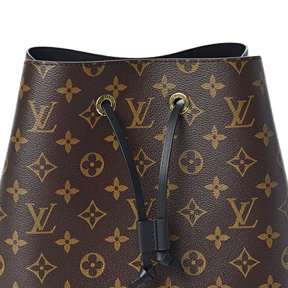 Louis Vuitton Monogram Neonoe MM Black 7 of 9