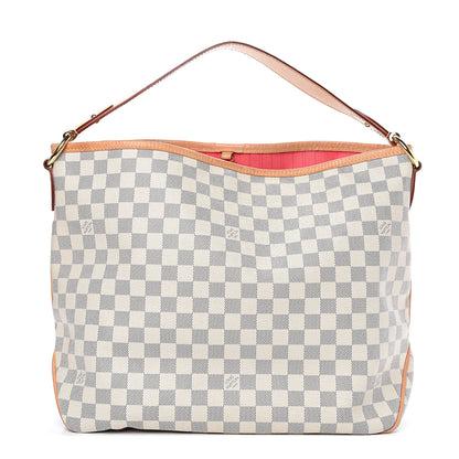 Louis Vuitton Damier Azur Delightful MM Pink 1 of 15