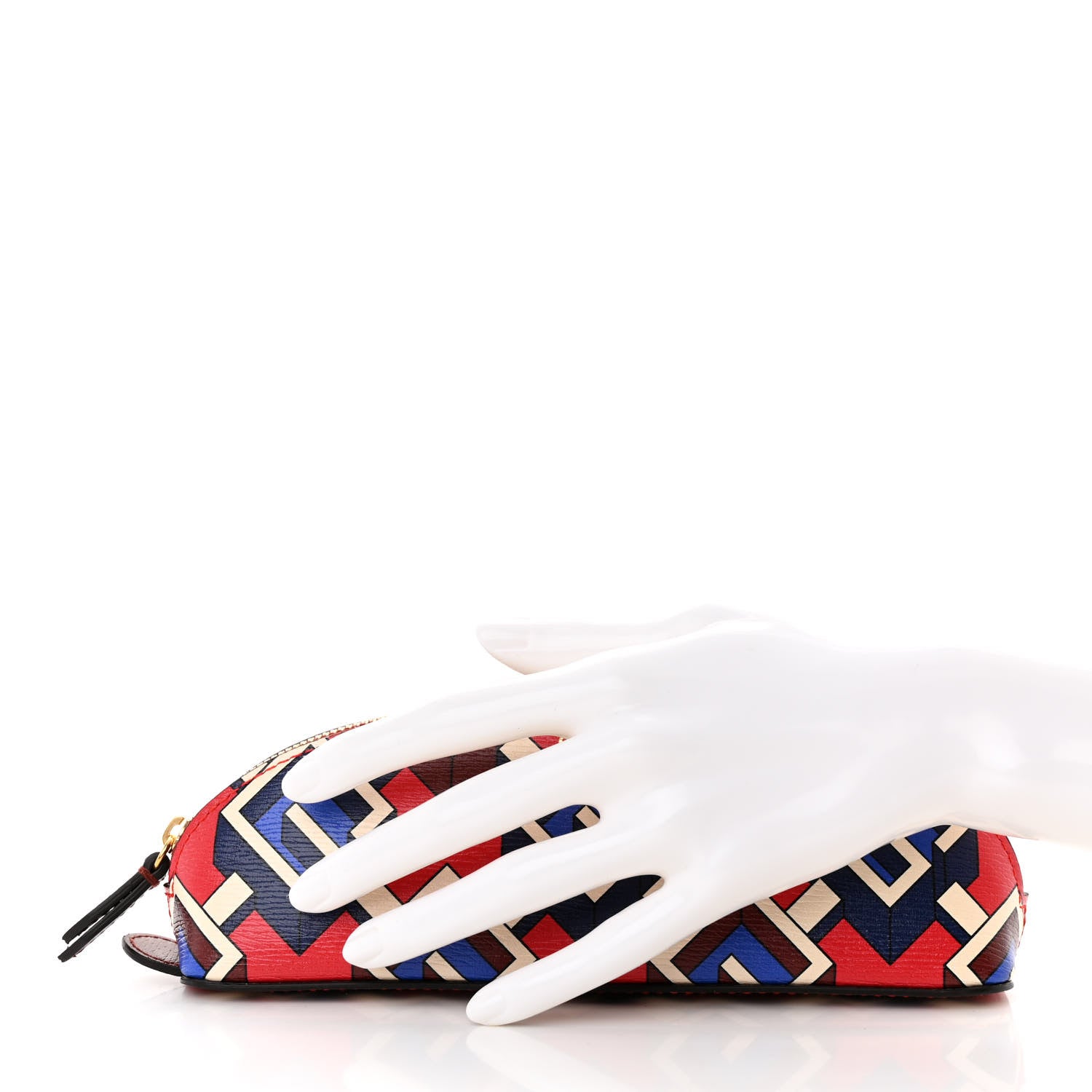 Gucci Shangai Calfskin Geometric G Pencil Case Multicolor 2 of 9