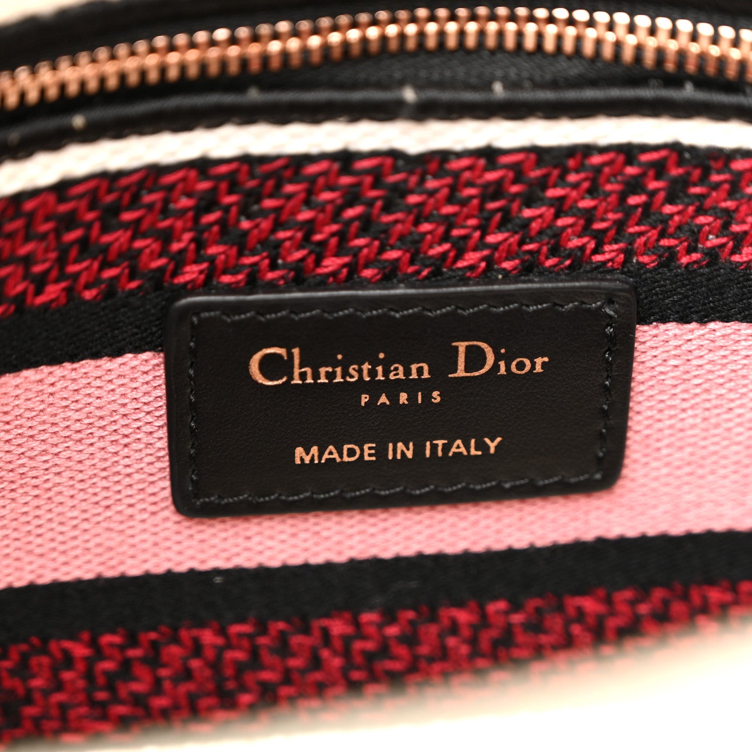 Christian Dior Canvas Florilegio Embroidered Medium Lady D-Lite White Multicolor 6 of 15