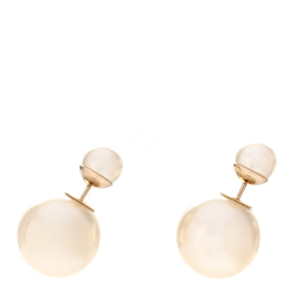 Christian Dior Mise En Dior Tribal Earrings Cream 1 of 4