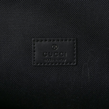 Gucci GG Supreme Monogram Web Belt Bag Black Grey 6 of 8