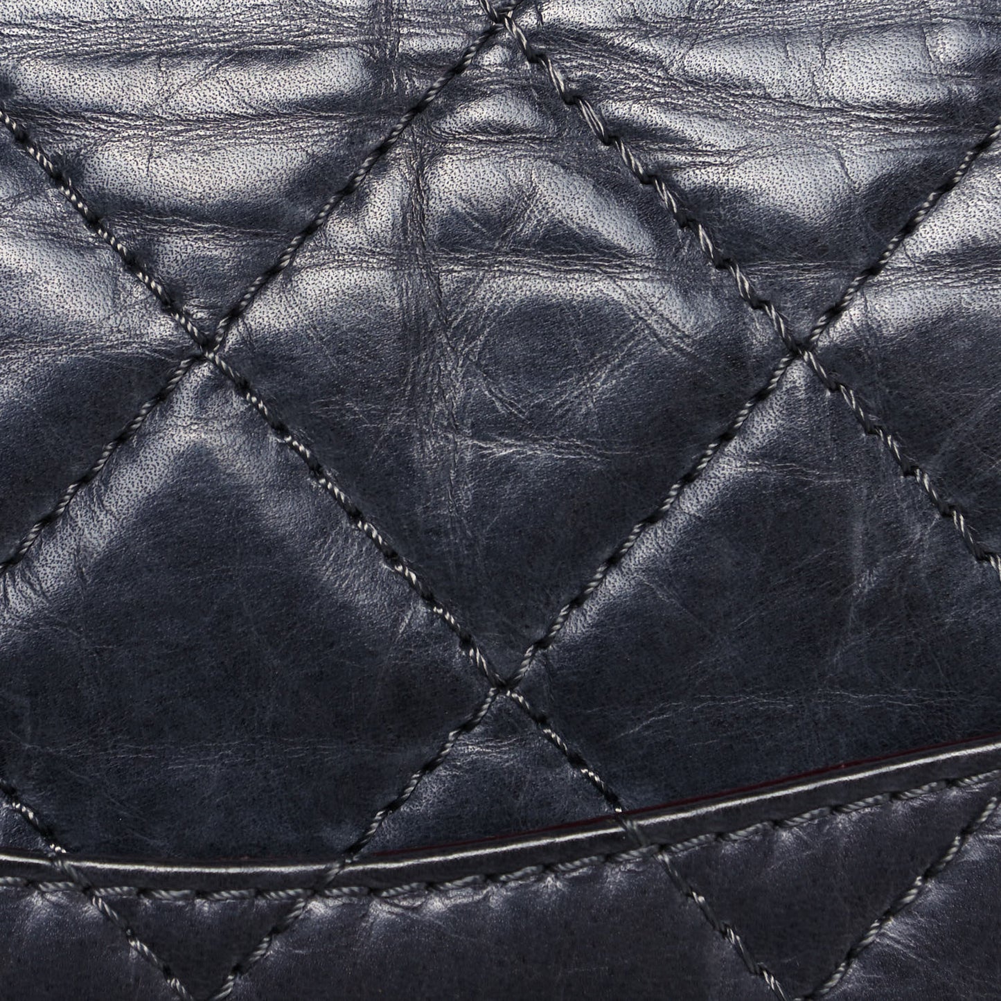 Aged Calfskin 50th Anniversary 2.55 Reissue 227 Flap Gris