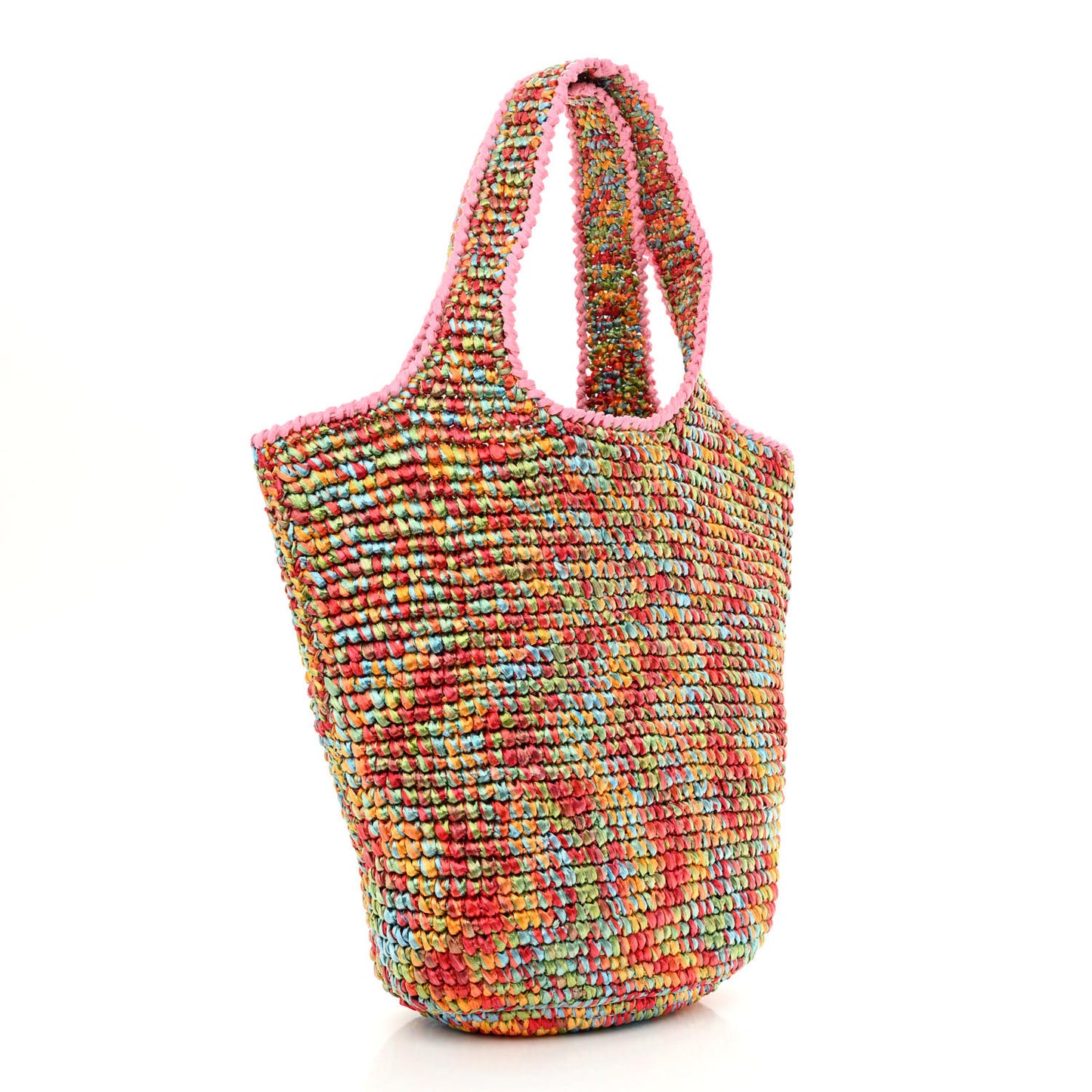 Raffia Mini Blondie Tote Multicolor
