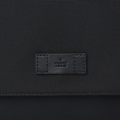 Gucci Techno Canvas Web Large Flap Messenger Bag Black 9 of 9