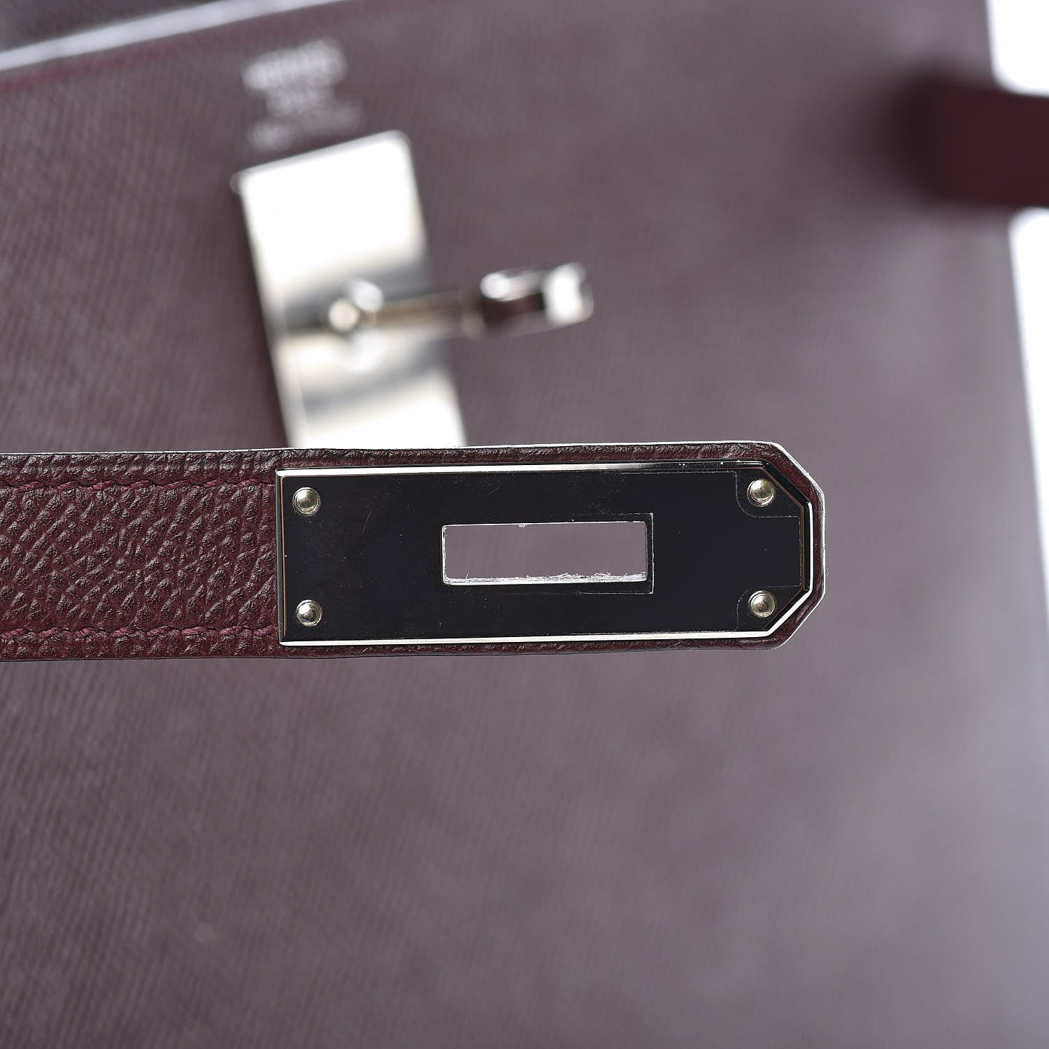 Hermes Epsom Kelly Sellier 32 Bordeaux 32 of 37