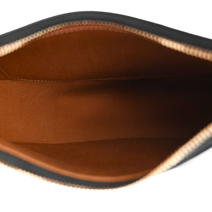 Celine Triomphe Canvas Calfskin Ava Shoulder Bag Tan 5 of 10