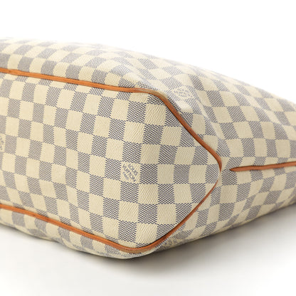 Louis Vuitton Damier Azur Delightful MM Rose Ballerine 7 of 10