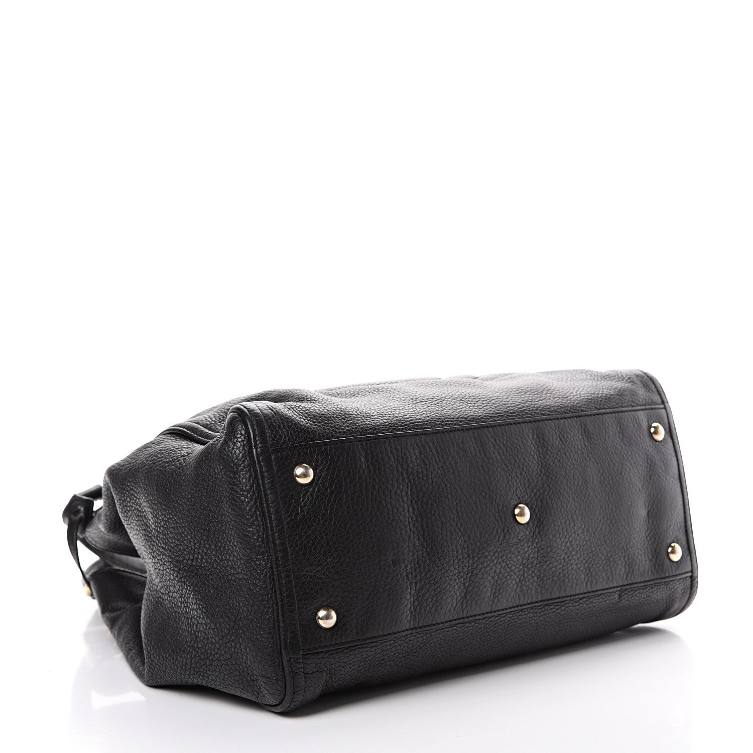 Gucci Pebbled Calfskin Medium Soho Shoulder Bag Black 3 of 18