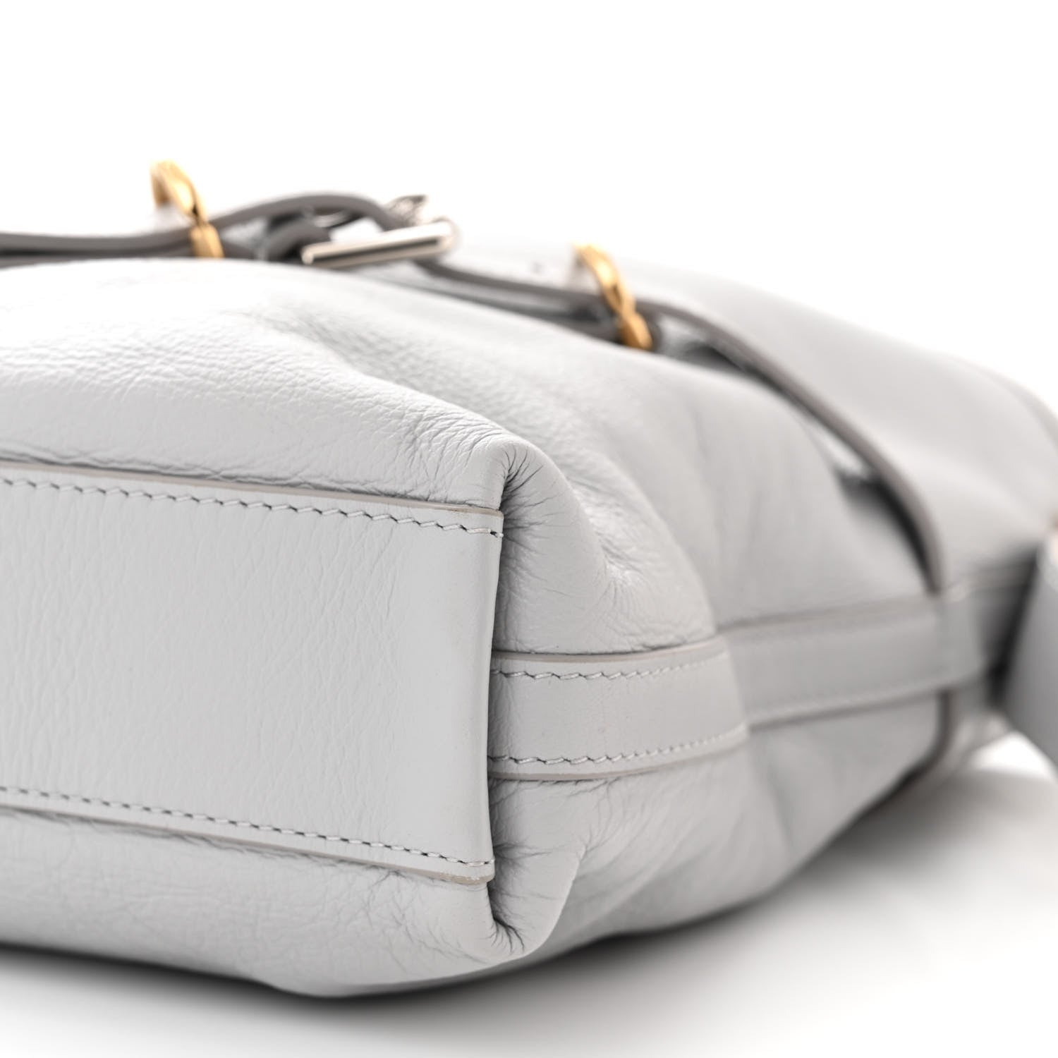 Givenchy Calfskin Medium Voyou Bag Light Grey 10 of 10