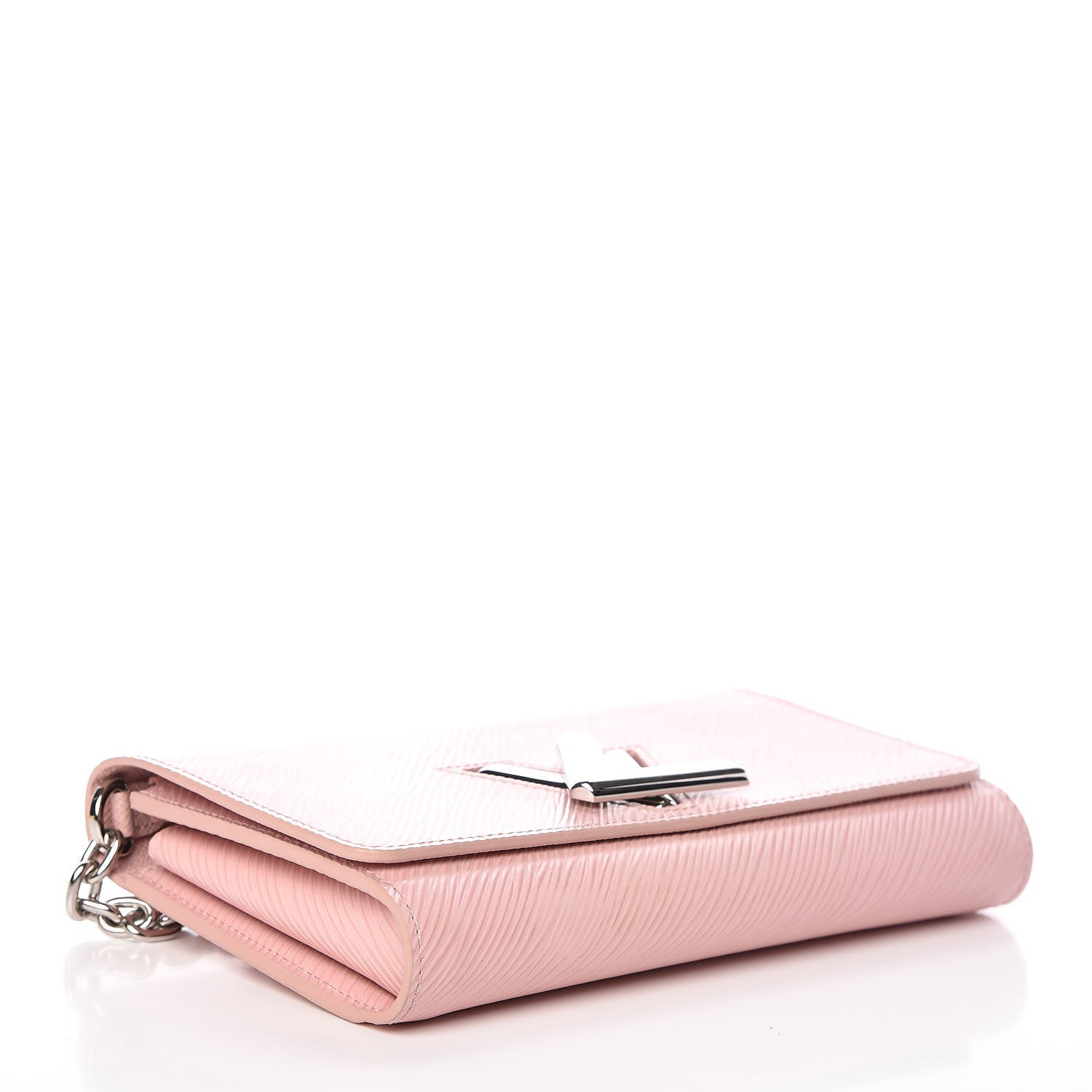 Louis Vuitton Epi Twist Chain Wallet Rose Ballerine 4 of 10