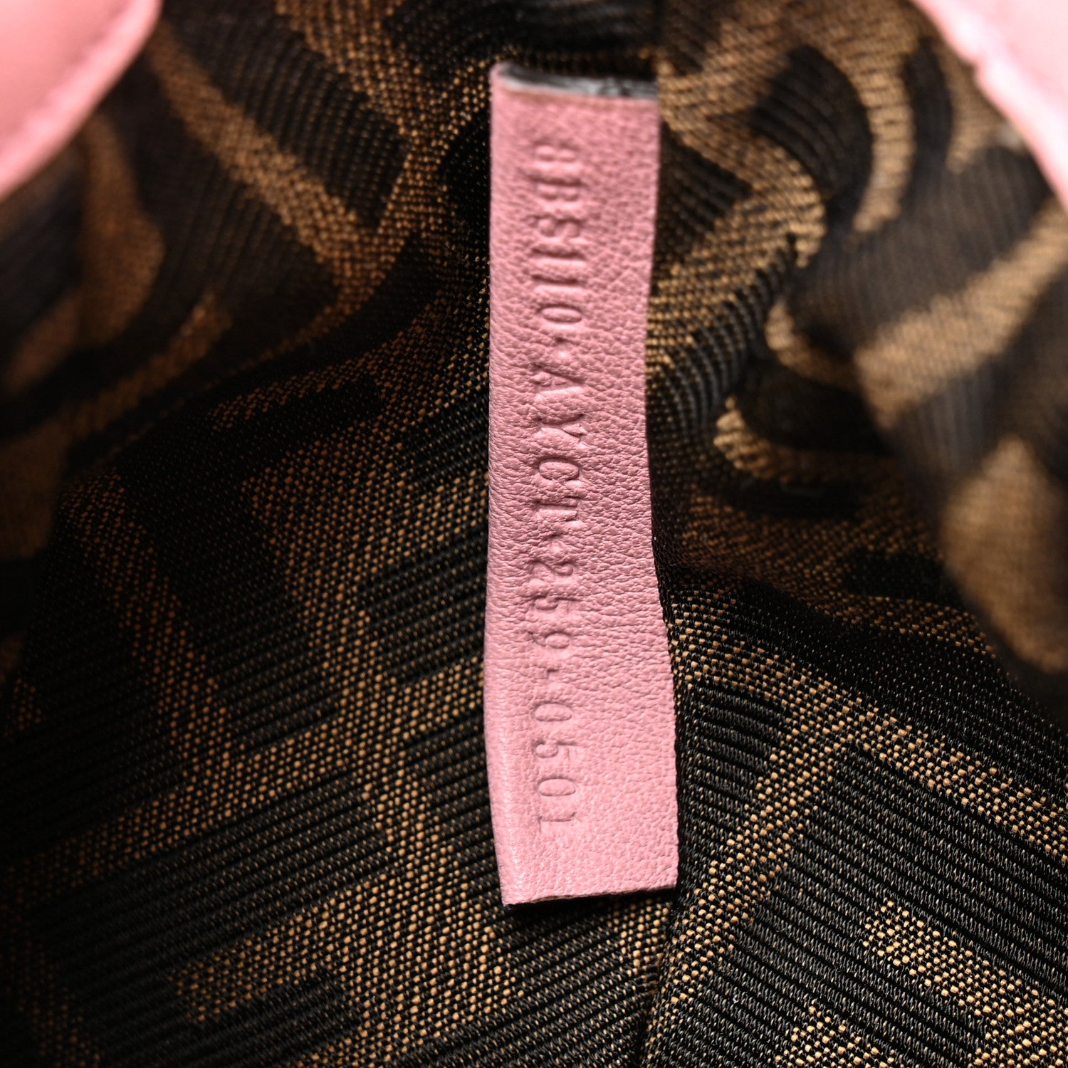 Fendi Calfskin Mini Spy Pink 7 of 10