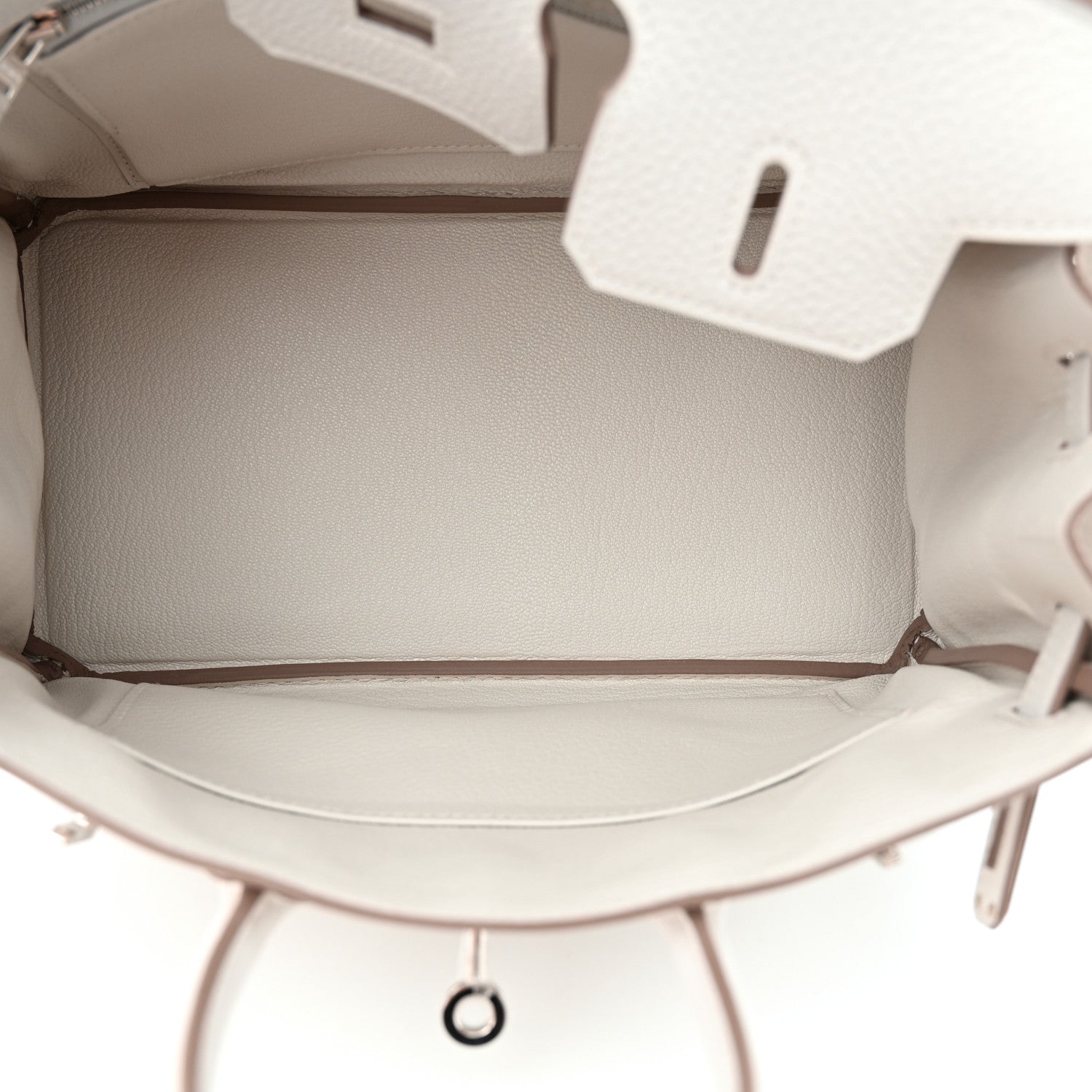 Hermes Togo Birkin 25 Gris Pale 5 of 11