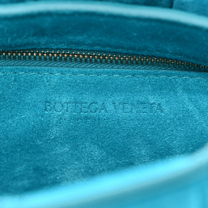 Bottega Veneta Suede Maxi Intrecciato Padded Chain Cassette Crossbody Bag Blaster 6 of 9