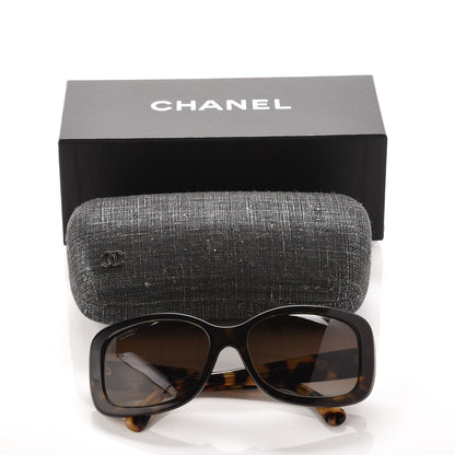 Chanel Acetate Polarized CC Sunglasses 5322 Marron Fonce 8 of 8