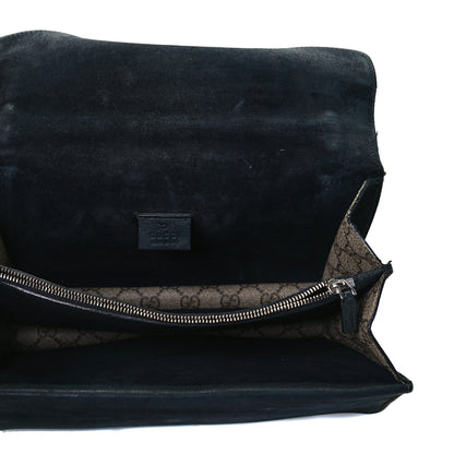 Gucci GG Supreme Monogram Small Dionysus Shoulder Bag Black 6 of 8