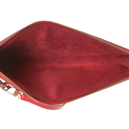 Louis Vuitton Epi Pochette Accessories 24 Castillan Red 5 of 15