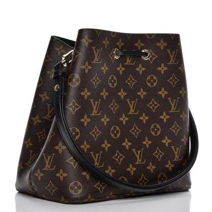 Louis Vuitton Monogram Neonoe MM Black 3 of 6