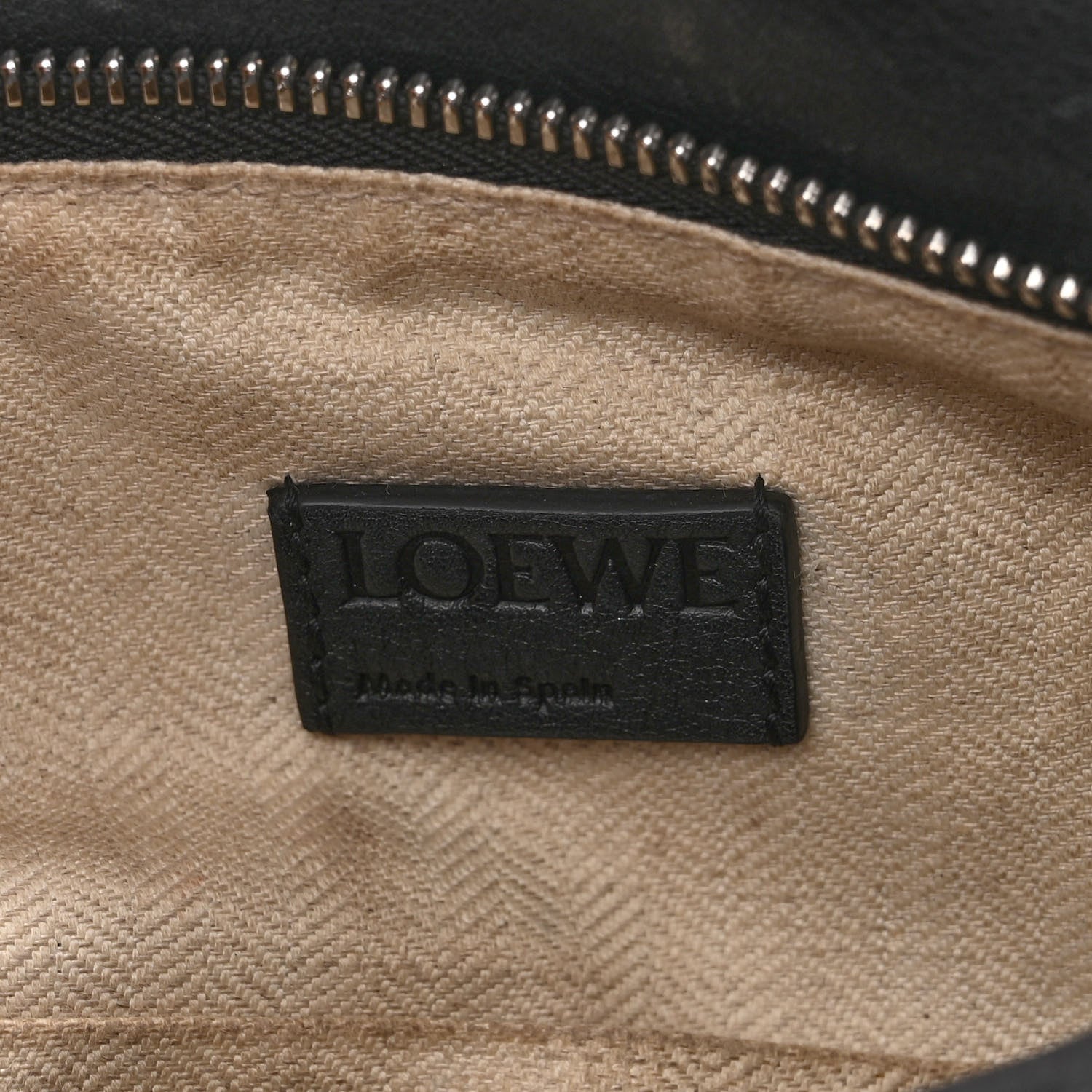 Loewe Calfskin Small Puzzle Bag Black 6 of 11