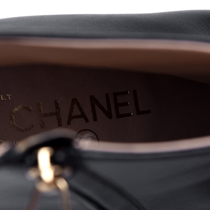 Chanel Lambskin CC Short Ankle Boots 39 Black 6 of 7