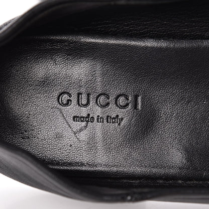 Gucci Lambskin Womens Brixton Horsebit Loafers 36 Black 9 of 16