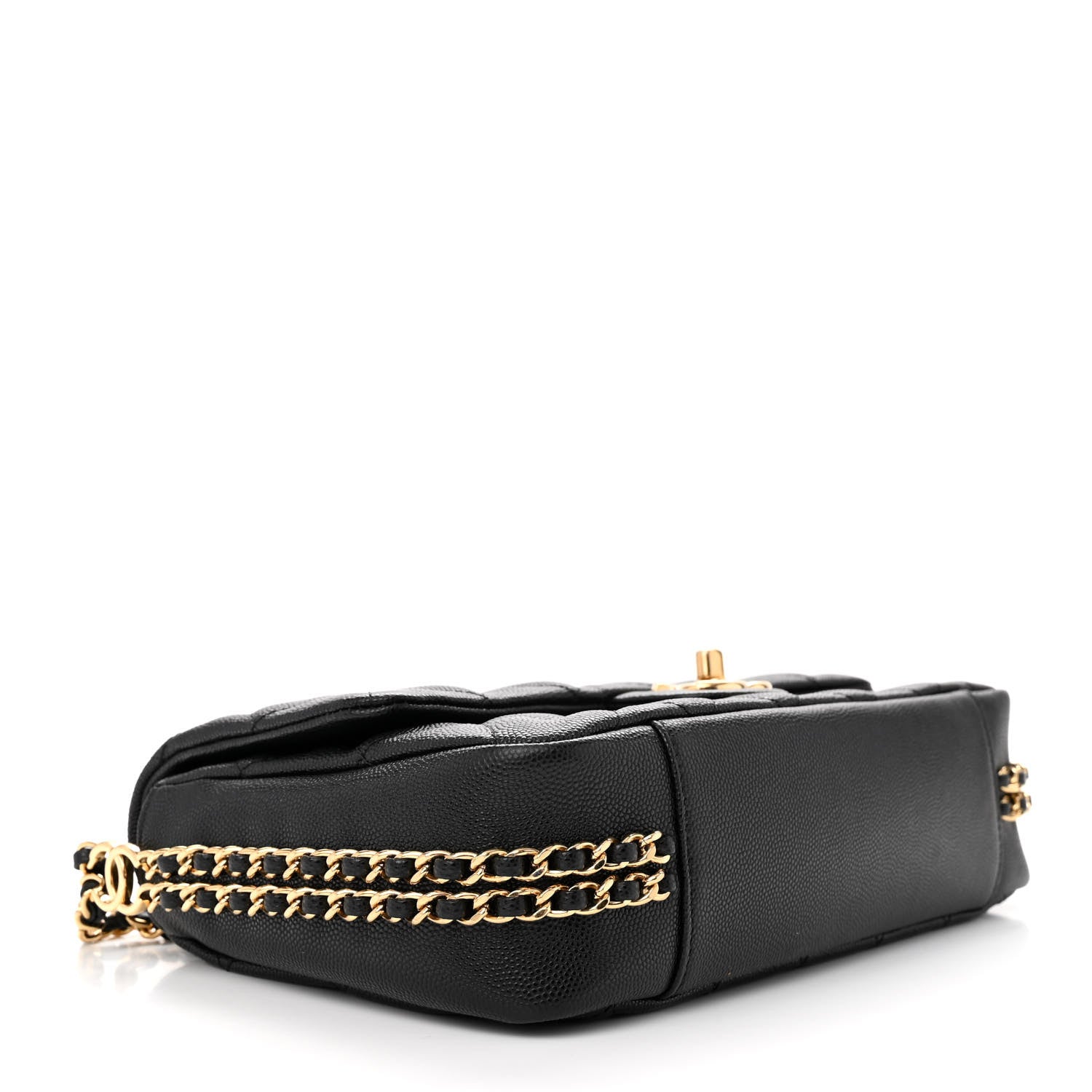 Chanel Caviar Quilted Small CC You Flap Black 4 of 10