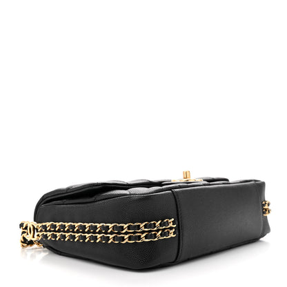 Chanel Caviar Quilted Small CC You Flap Black 4 of 10