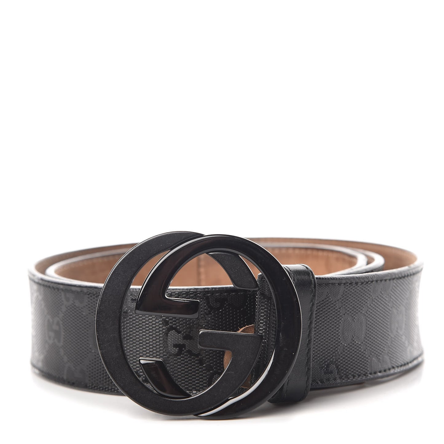 Imprime Monogram Interlocking G Belt 95 38 Black
