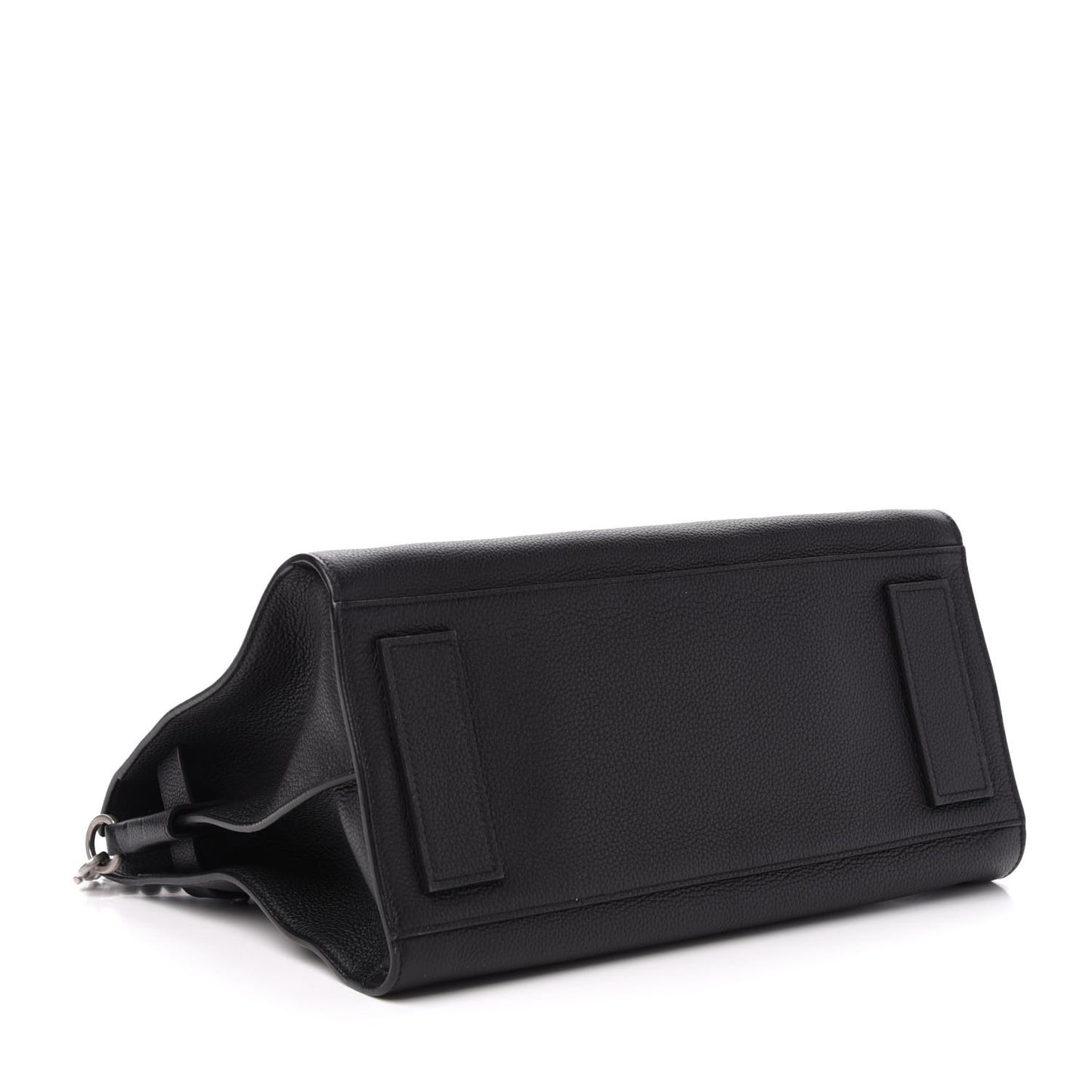 Grained Calfskin Small Supple Sac De Jour Duffle Black