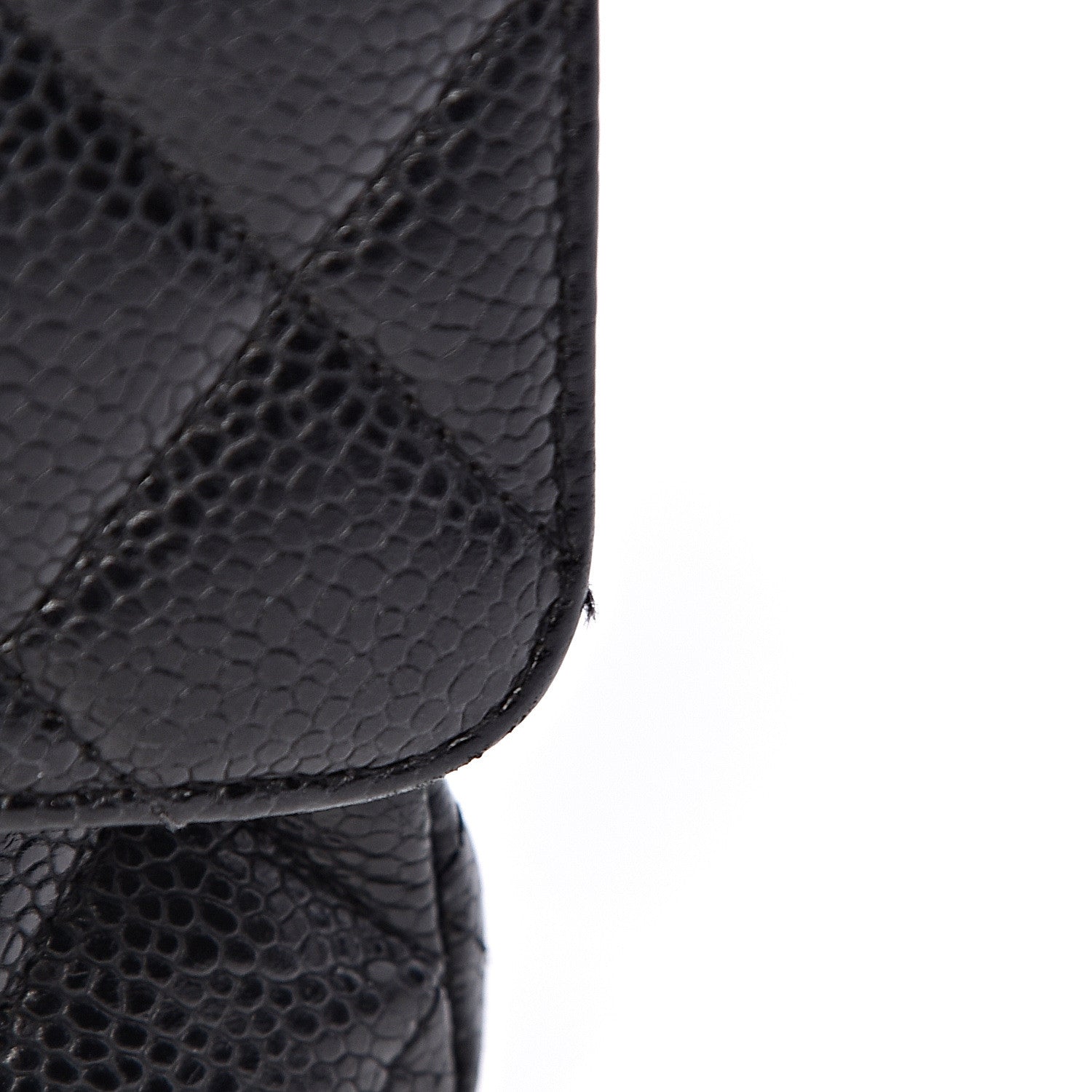 Chanel Caviar Quilted Medium Double Flap Black 14 of 17