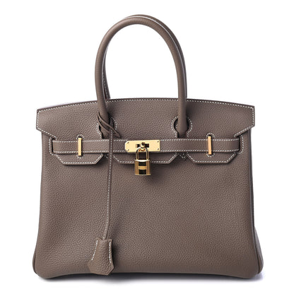 Hermes Togo Birkin 30 Etoupe 1 of 11