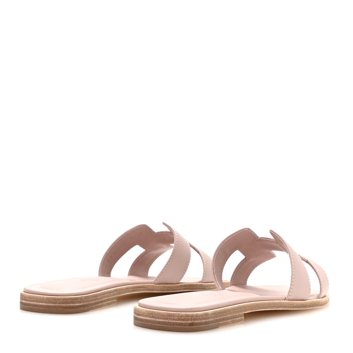 Hermes Epsom Oran Sandals 35.5 Beige Perlino 5 of 9